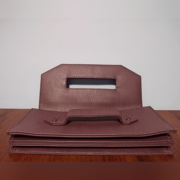 Matt & Nat Abiko Dwell Fig Clutch Handbag Vegan Purse - Picture 4 of 8